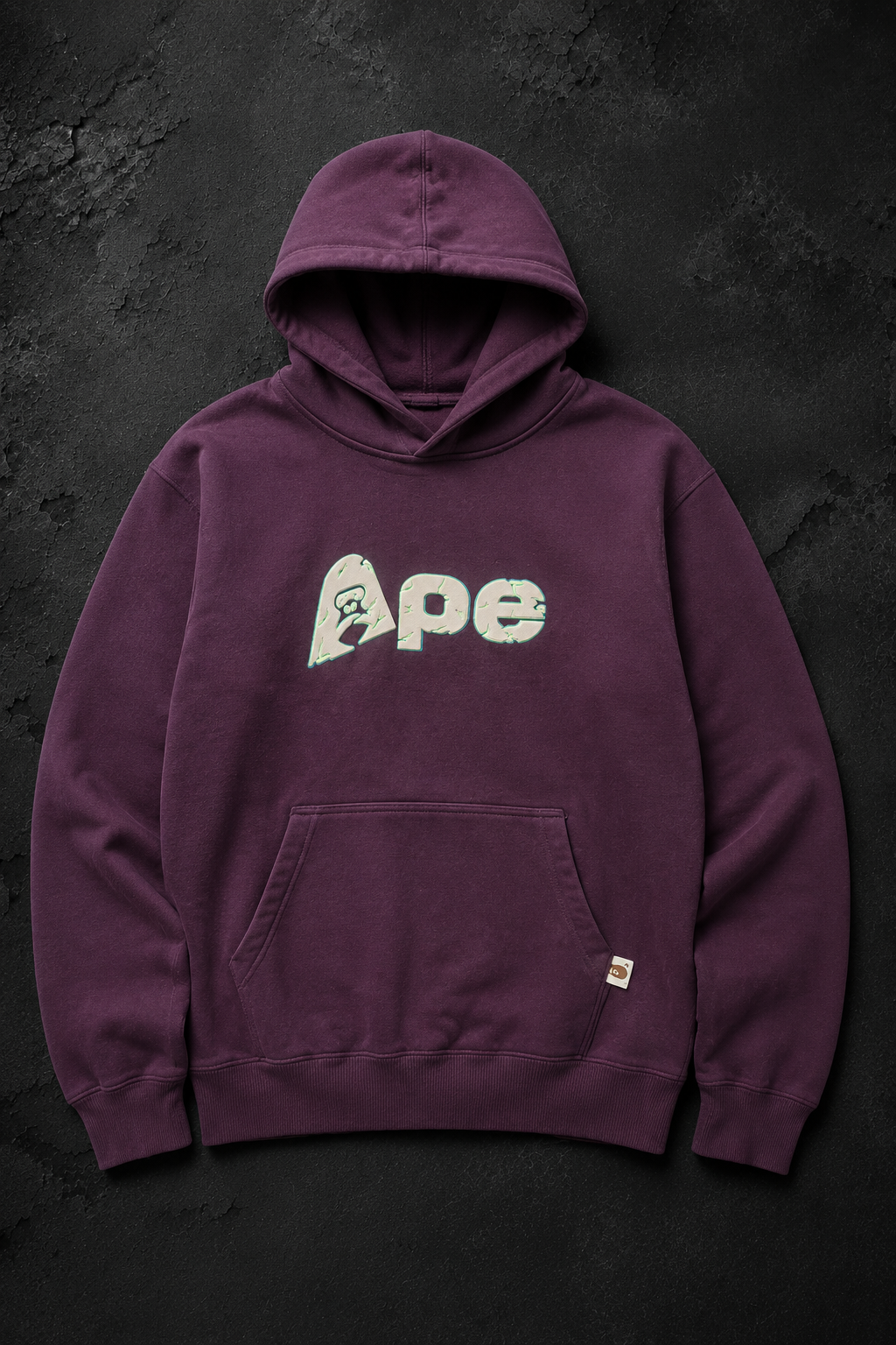 هودی apeبنفش